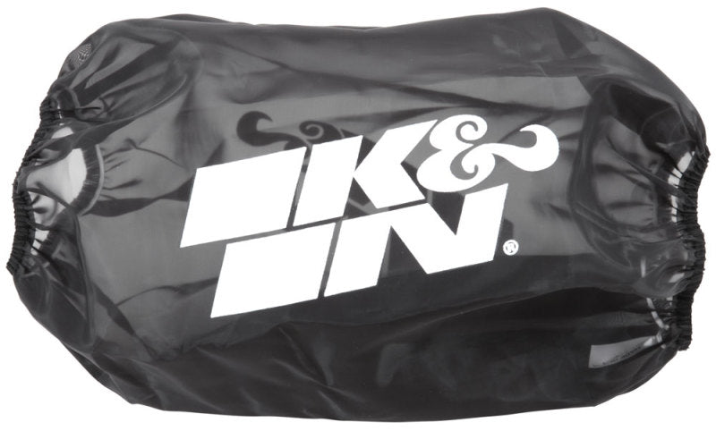 K&N Round Tapered Drycharger Air Filter Wrap 8in B ID x 6.625in T ID x 10.5in H - RC-5166DK by K&N Engineering - front view