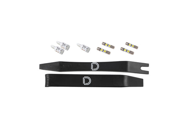Diode Dynamics 2019+ d Ranger Interior LED Kit Cool White Stage 1 - DD0603 for 2019-2023 Ford Ranger - front view
