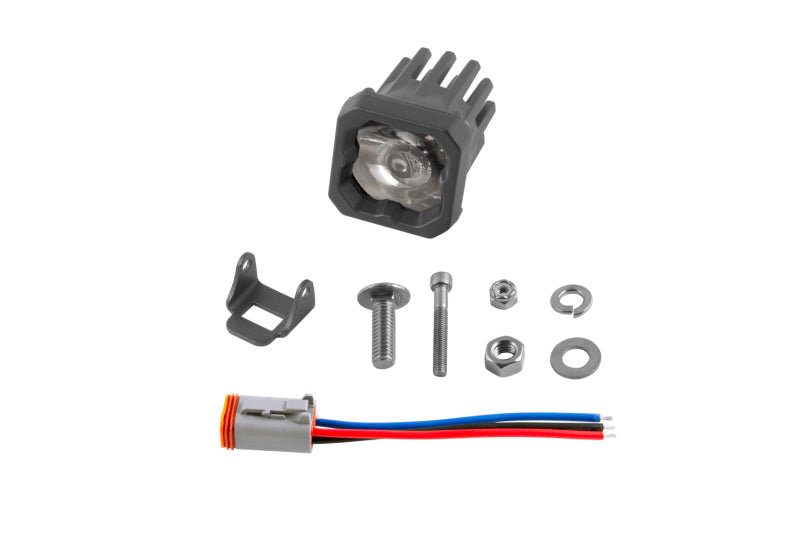 Diode Dynamics Stage Series C1 LED Pod Sport - White Spot Standard ABL Each - DD6450S by Diode Dynamics - detail view