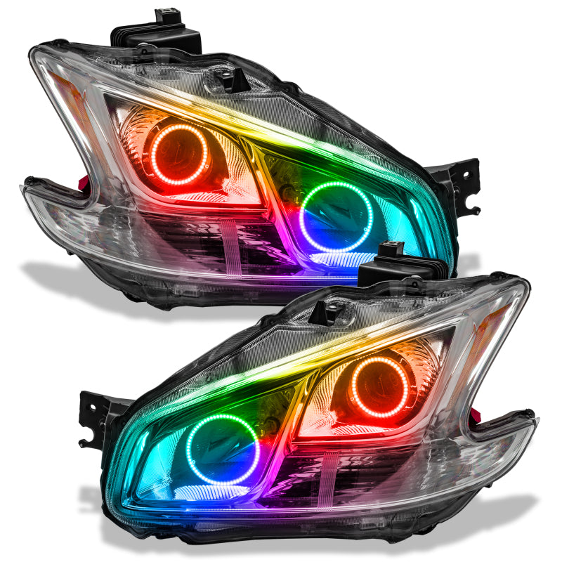 Oracle 09-13 Nissan Maxima SMD HL (Non-HID)-Chrome - ColorSHIFT SEE WARRANTY - 7177-330