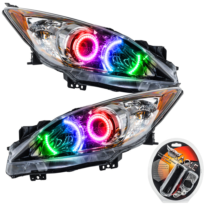 Oracle 10-13 Mazda 3 SMD HL - Halogen - ColorSHIFT SEE WARRANTY - 7100-330