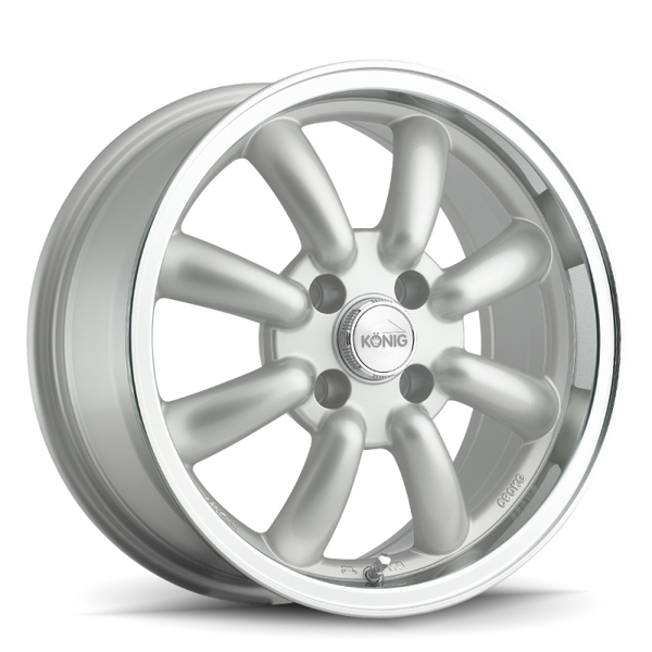 Konig Rewind 15x7 4x100 ET20 Silver - RW7510020S by Konig