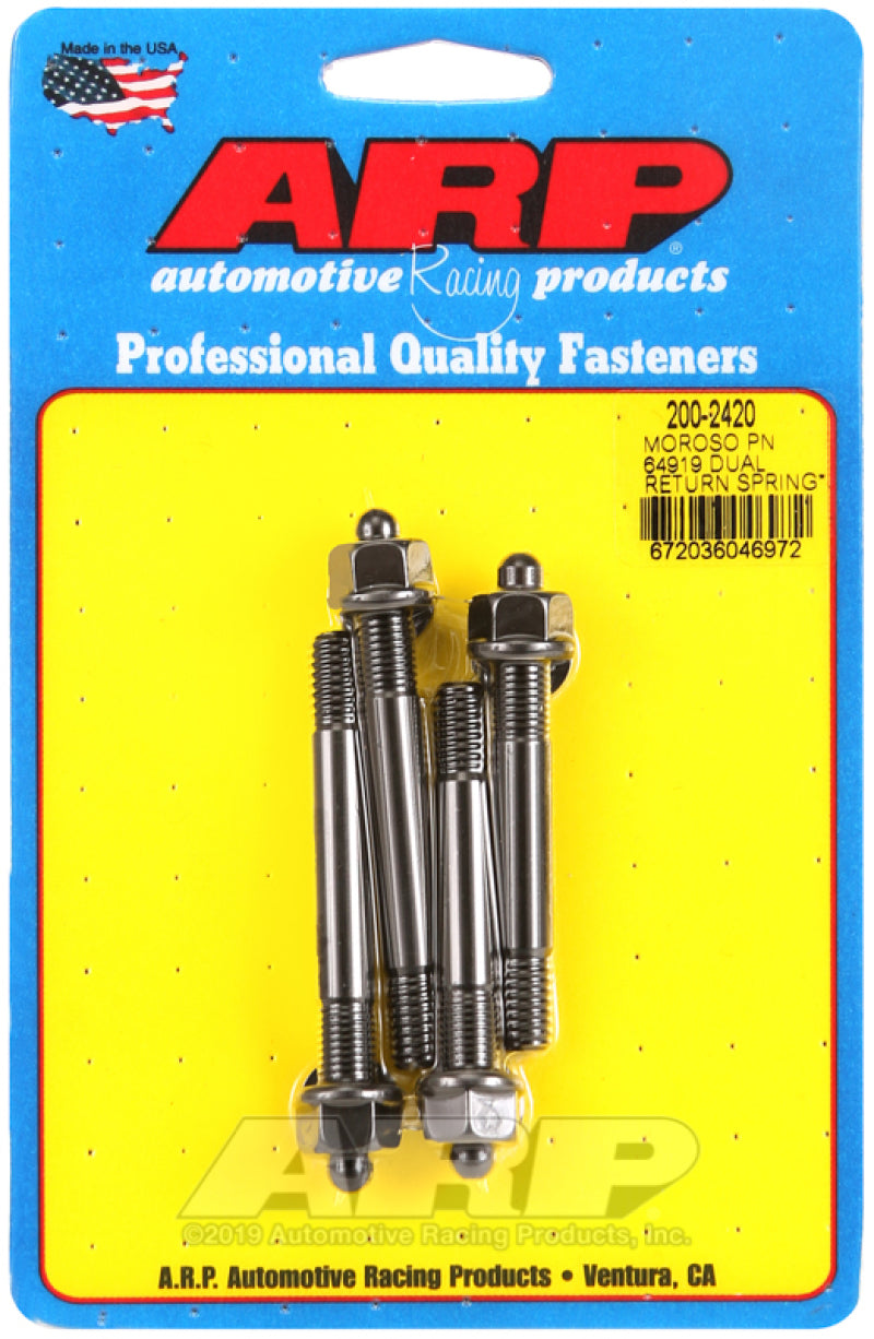 ARP Moroso 64919 Dual Return Spring w/ 1in Spacer Plate Carb Stud Kit - 200-2420