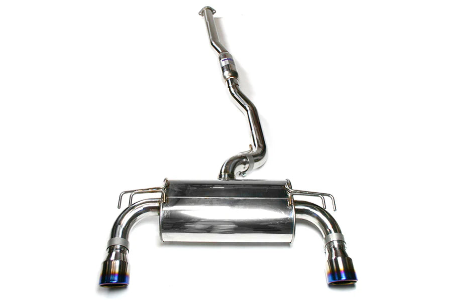Invidia 09+ EVO 10 Q300 Titanium Tip Cat-back Exhaust - HS09MEXG3T