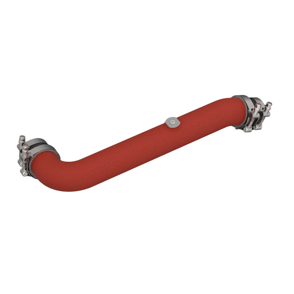 K&N 23-24 Toyota GR Corolla L3 1.6L Charge Pipe Kit - Wrinkle Red - 77-1018TWR for 2023-2025 Toyota GR Corolla - front view