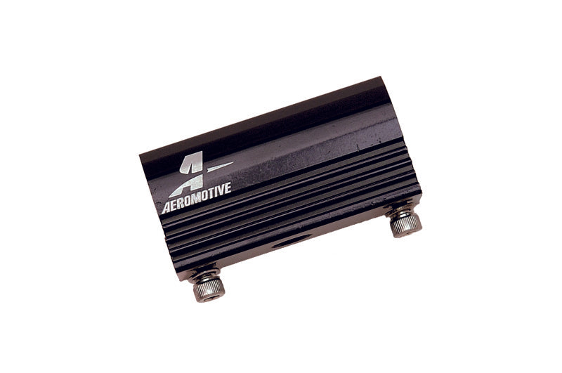 Aeromotive 05-06 Ford 4.6L Fuel Rail Pressure Sensor Adapter Log (-08 AN inlet / outlet) - 15115