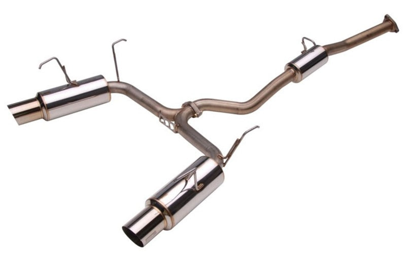 Skunk2 MegaPower 00-07 Honda S2000 (Dual Canister) 60mm Exhaust System - 413-05-2025 for 2000-2009 Honda S2000 - angle view
