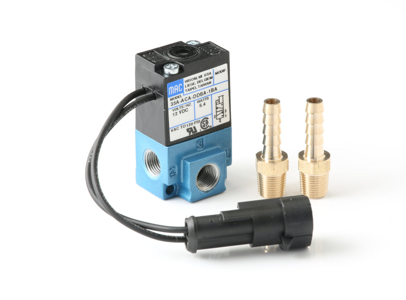 GFB G-Force Solenoid Includes 2 Hosetails - 3835 by Go Fast Bits - angle view