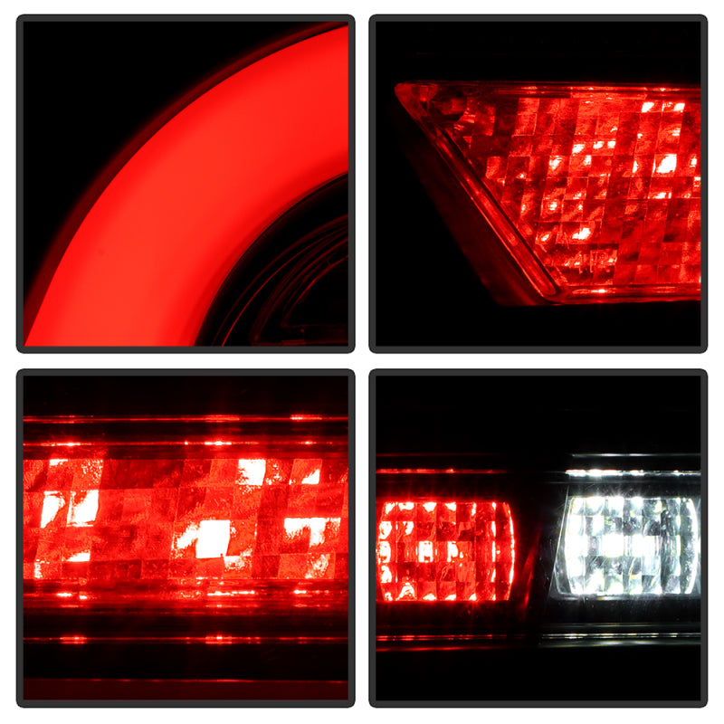 Spyder 03-08 Audi A3 Full LED Tail Lights - Black (ALT-YD-AA303-LED-BK) - 5089076