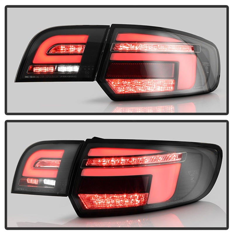 Spyder 09-13 Audi A3 Full LED Tail Lights - Black (ALT-YD-AA309-LED-BK) - 5089069