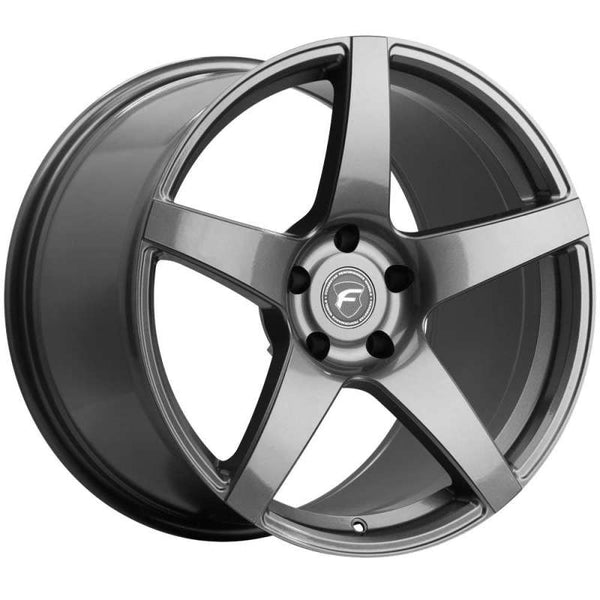 Forgestar CF5 20x9.5 / 5x114.3 BP / ET29 / 6.4in BS Gloss Anthracite Wheel - F21309565P29 by Forgestar
