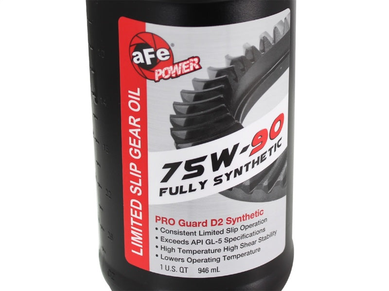 aFe Power Cover Diff Front Machined w/ 75W-90 Gear Oil Dodge Diesel Trucks 03-11 L6-5.9/6.7L - 46-70042-WL