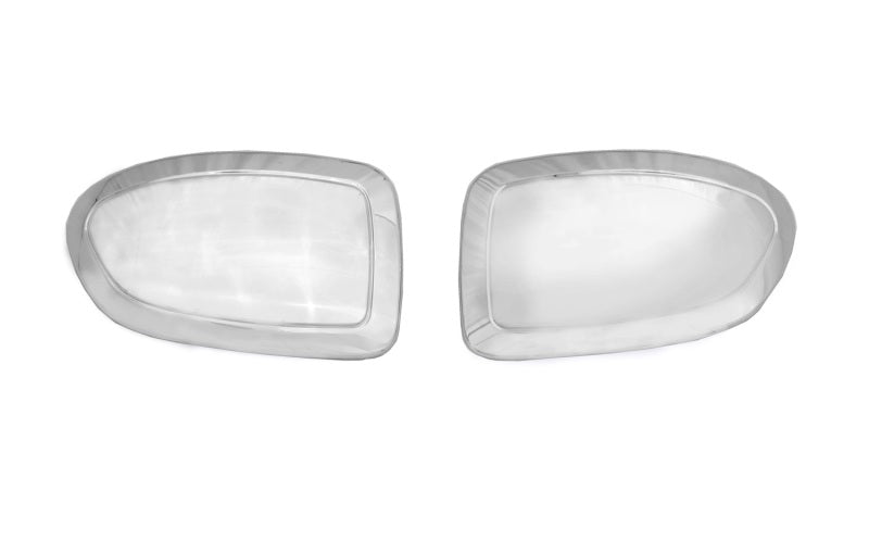 AVS 02-06 Cadillac Escalade Mirror Covers 2pc - Chrome - 687664