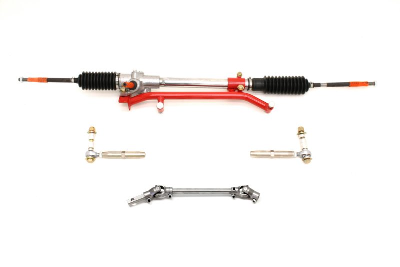 BMR 93-02 F-Body Manual Steering Conversion Kit (For Stock K-Member Only) - Red - RK002R by BMR Suspension