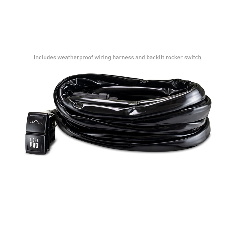 Borne Off-Road 21+ Bronco Light Pods 2pc Ditch 3x3 Spot - BNLT-BR-21-DT2S