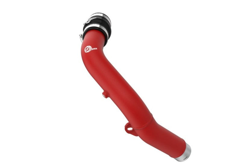 aFe BladeRunner 2-1/2 IN Aluminum Hot Charge Pipe Red 22-23 Subaru WRX H4-2.4L (t) - 46-20668-R