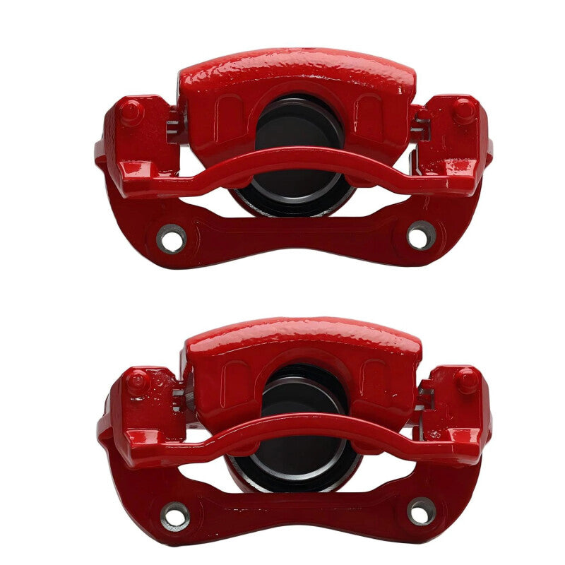 Power Stop 14-19 Kia Soul Front Red Caliper w/Bracket (Pair) - S15062