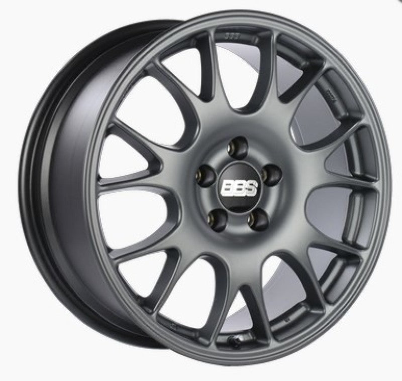 BBS CO 18x8 5x112 ET44 CB57 Titanium Wheel -82mm PFS/Clip Req - COVZ033TI