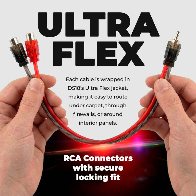 DS18 Level 1 RCA Y Connector 1 Male to 2 Female 10 x Pack - RCA-1M2F.10PK - additional view 1