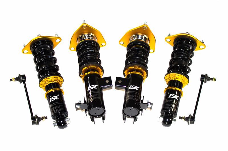 ISC Suspension 95-98 Nissan 240SX (Silvia) N1 Coilovers - Track - N010-T for 1995-1998 Nissan 240SX