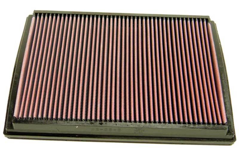 K&N 02-09 Vauxhall Vectra 1.6L/2.0L/2.2L/3.2L Drop In Air Filter - 33-2848 by K&N Engineering - front view
