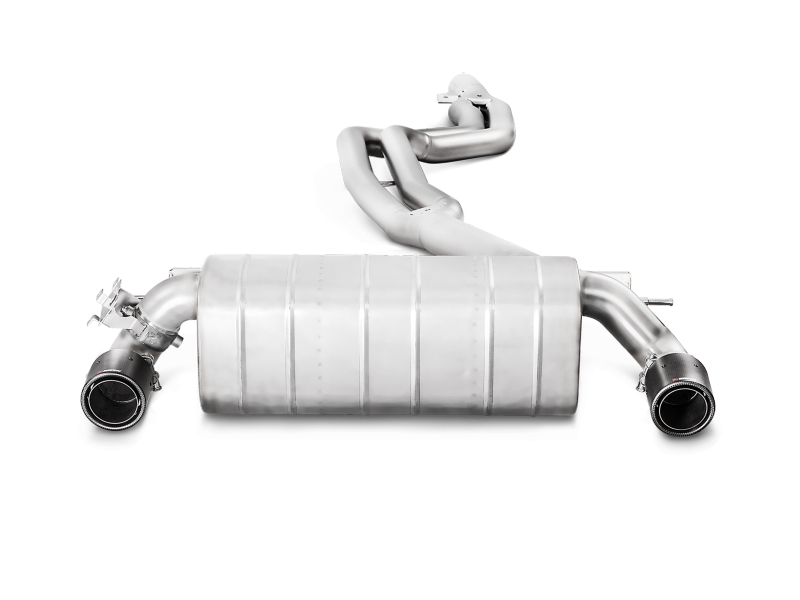 Akrapovic 16-17 BMW M140i (F F21) Evolution Line Cat Back (SS) w/ Carbon Tips (Req. Link Pipe) - MTP-BM/SS/3H