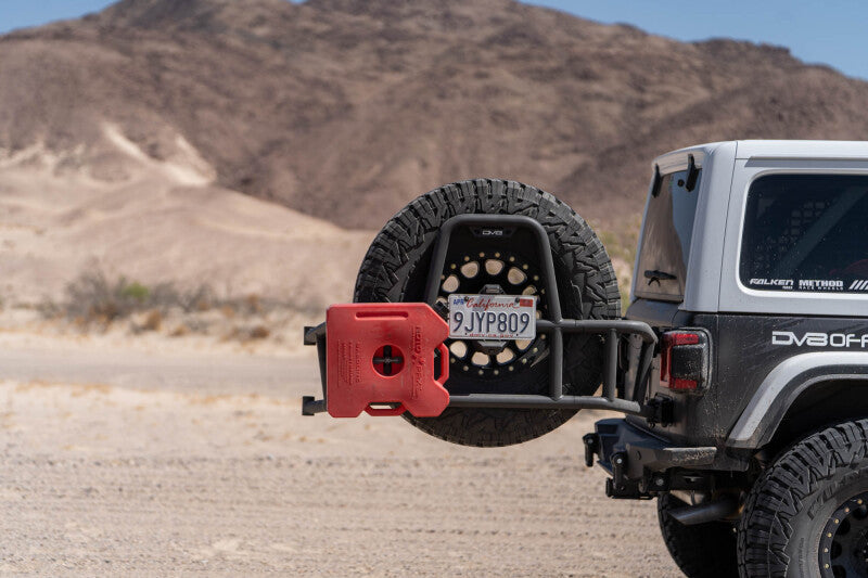 DV8 18-25 Jeep Wrangler JL Body Mounted Tire Carrier - TCJL-14