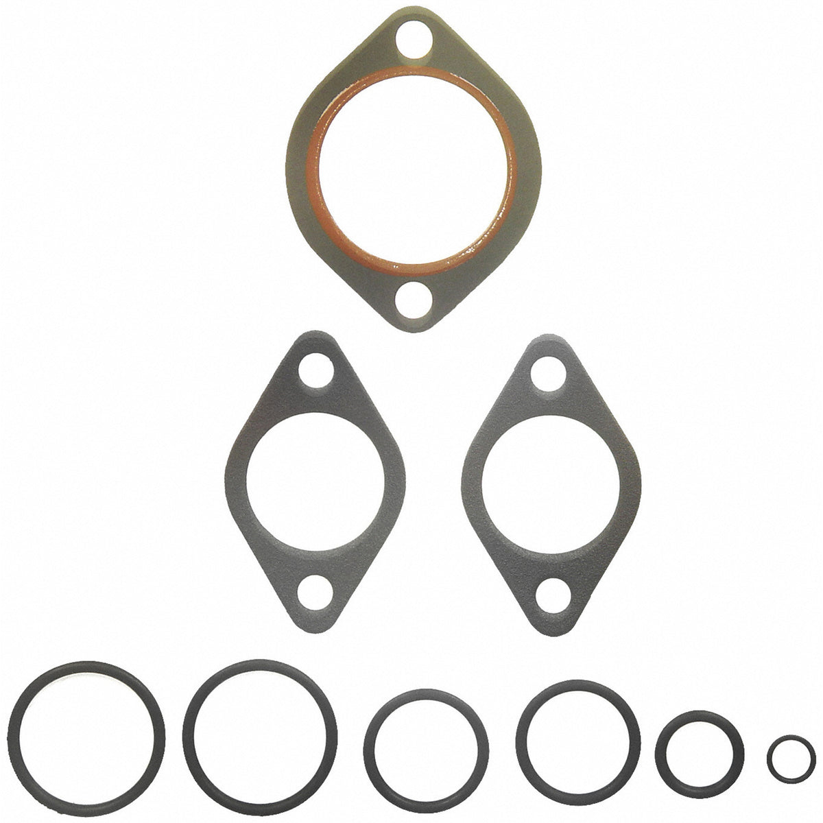 Fel-Pro Mazda Millenia ES 70717 Engine Coolant Crossover Pipe Mounting Set - ES70717 for 1995-2002 Mazda Millenia - front view