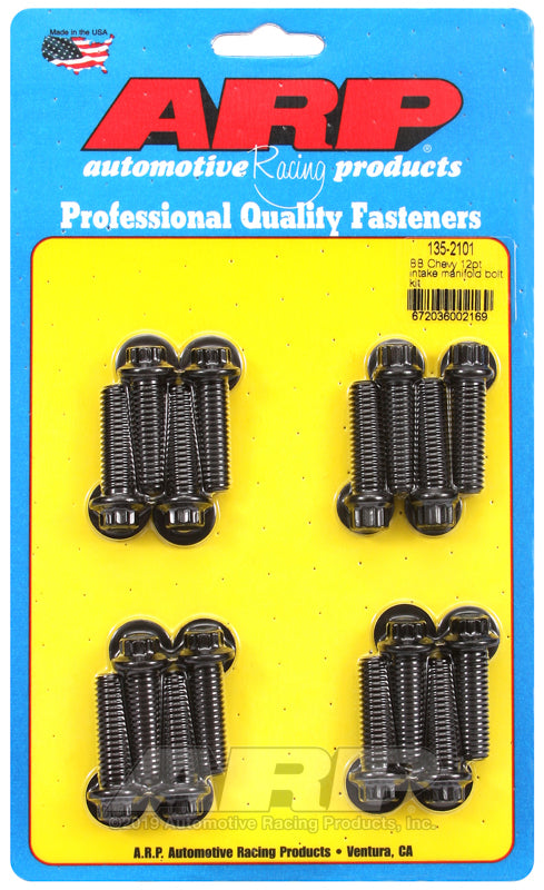 ARP BB Chevy 12pt Intake Manifold Bolt Kit - 135-2101 by ARP