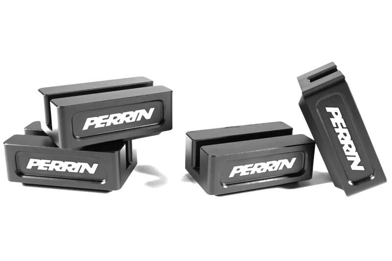 PERRIN 20-26 Toyota Corolla (Incl. 23-26 GR)/Mazda Miata/Subaru Jack Pad Set - Black - PSP-BDY-041BK