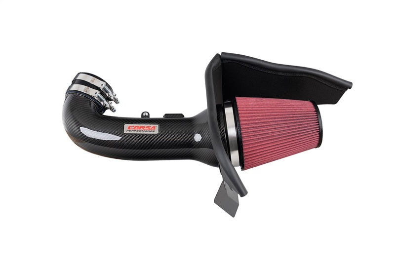 Corsa 16-24 Chevrolet Camaro SS 6.2L V8 Carbon Fiber Open Element Air Intake - Dry - 44018D