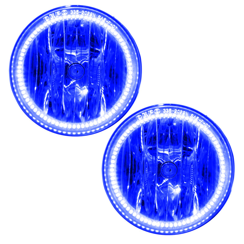Oracle Lighting 14-15 GMC Sierra 1500 Pre-Assembled LED Halo Fog Lights -Blue SEE WARRANTY - 8155-002