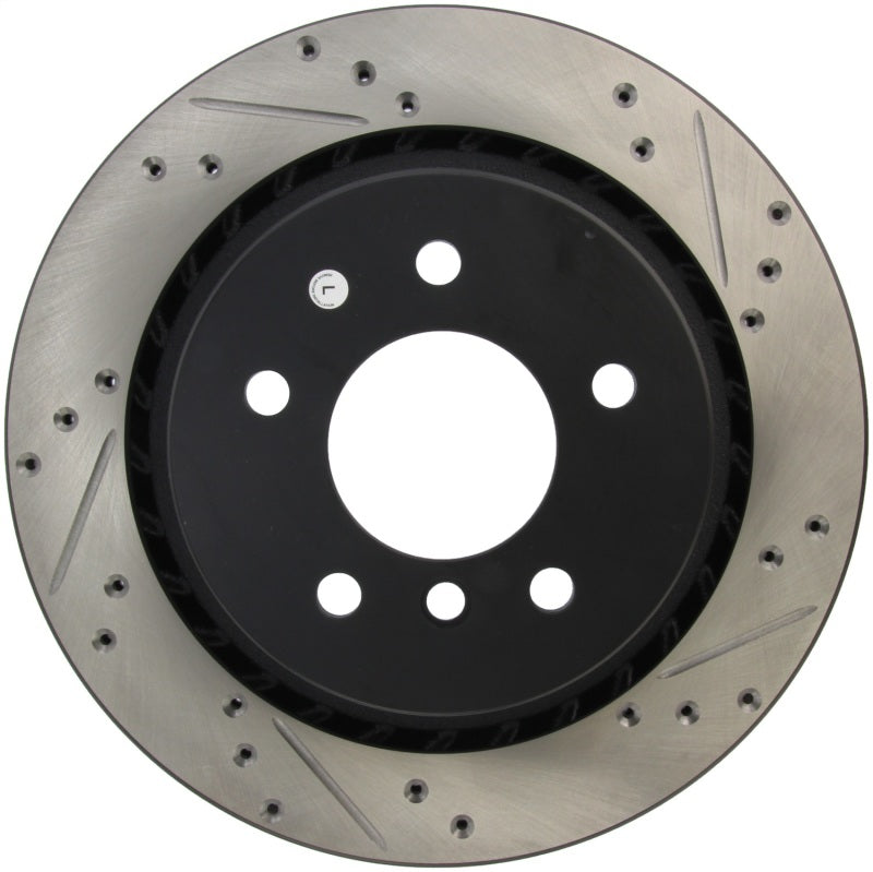StopTech Slotted &amp; Drilled Sport Brake Rotor - 127.34036L