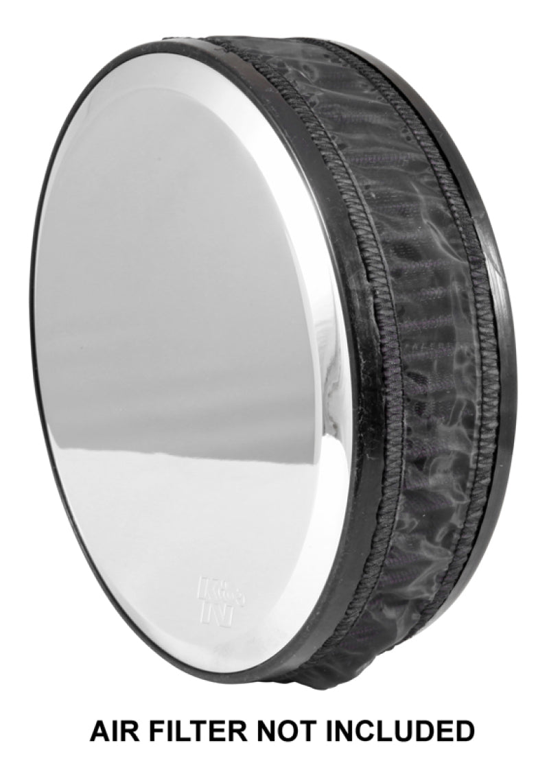 K&amp;N Air Filter Wrap Black Round Height 2.5 in ID 7.5in - RK-3901PK