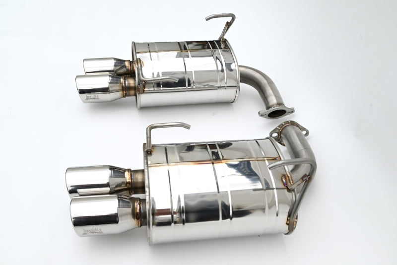 Invidia 22+ Subaru WRX Q300 3.5in. Rolled Dual Wall S.S Tip Axle-back Exhaust - HS22SW4AQ4RSL