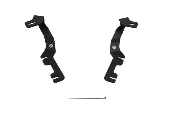 Diode Dynamics Stage Series Ditch Light Bracket Kit for 2019-Present Ram - DD7594P for 2019-2024 Ram 1500 - front view