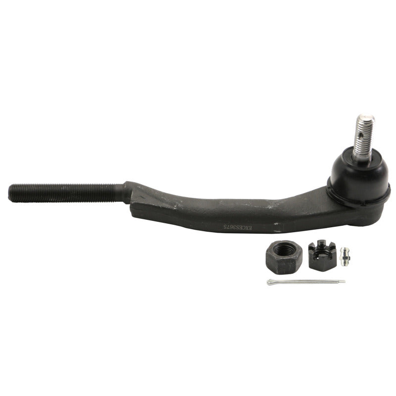 MOOG 03-08 Isuzu Ascender Front Left Outer / Left Outer Tie Rod End - ES3675 - front view