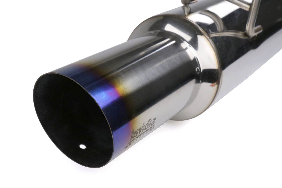 Invidia 12-15 Honda Civic Si Sedan N1 Titanium Tip Cat-Back Exhaust - HS12HC4GTT