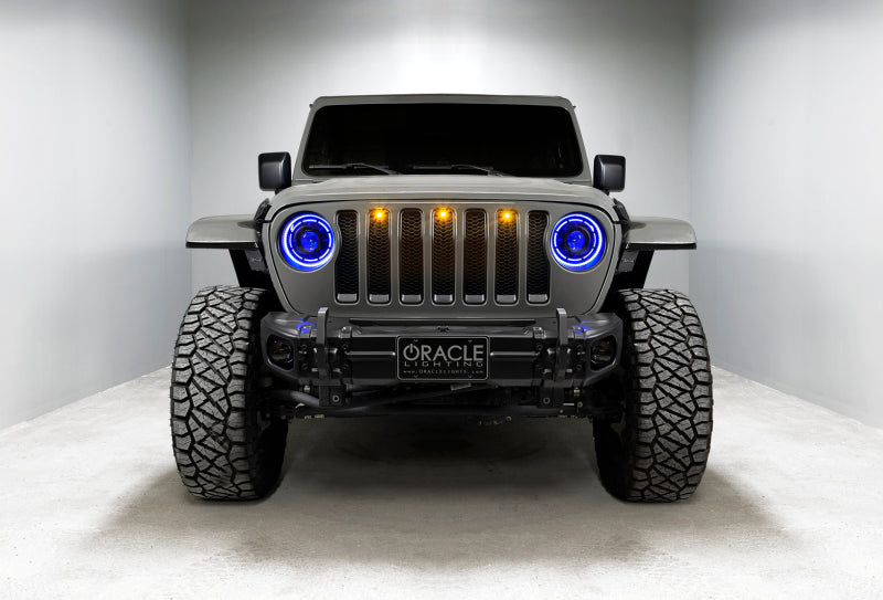 Oracle Oculus Bi-LED Projector Headlights for Jeep JL/Gladiator JT - w/ BC1 Controller SEE WARRANTY - 5839-335