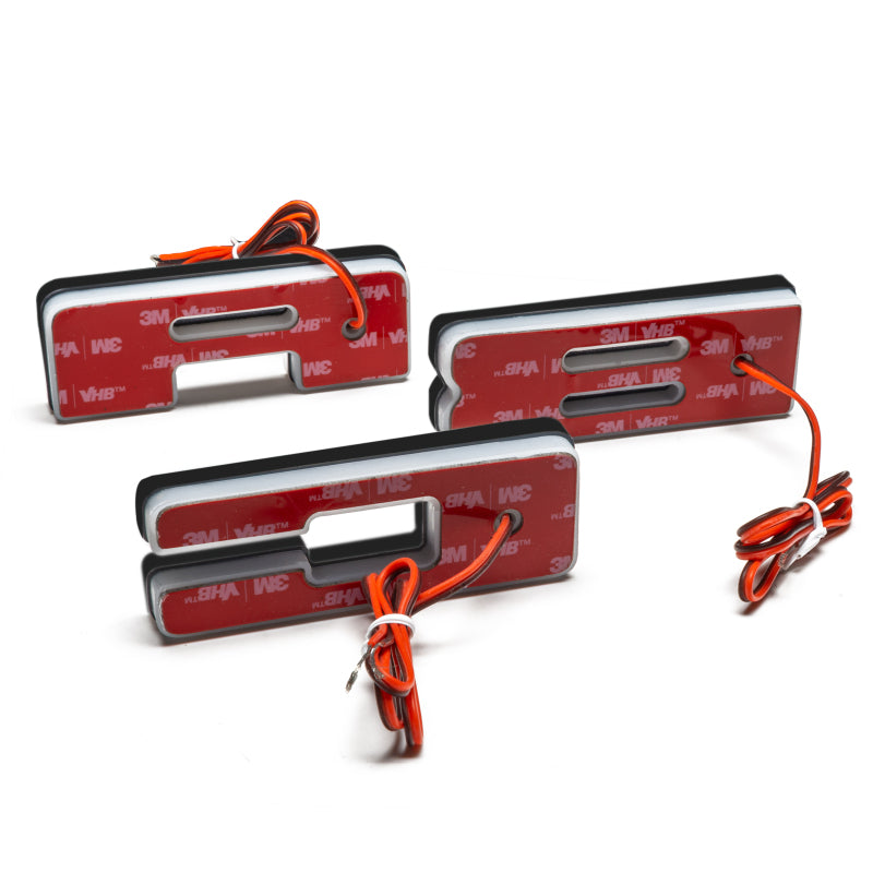 ORACLE Lighting Universal Illuminated LED Letter Badges - Matte Blk Surface Finish - I SEE WARRANTY - 3141-I-001