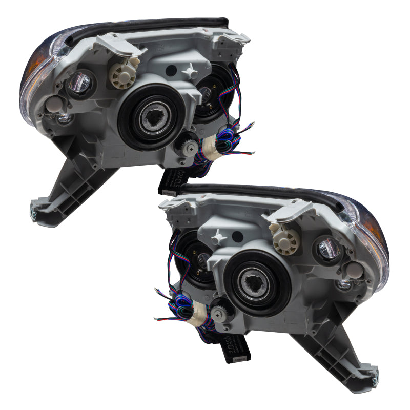 Oracle Lighting 06-09 Toyota 4-Runner Sport Pre-Assembled LED Halo Headlights -Red SEE WARRANTY - 7090-003