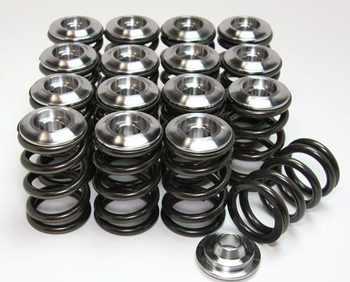 GSC P-D 3SGTE Spring and Titanium Retainer Kit for Shim Under Bucket - 5746 for 1988-1993 Toyota Celica - angle view