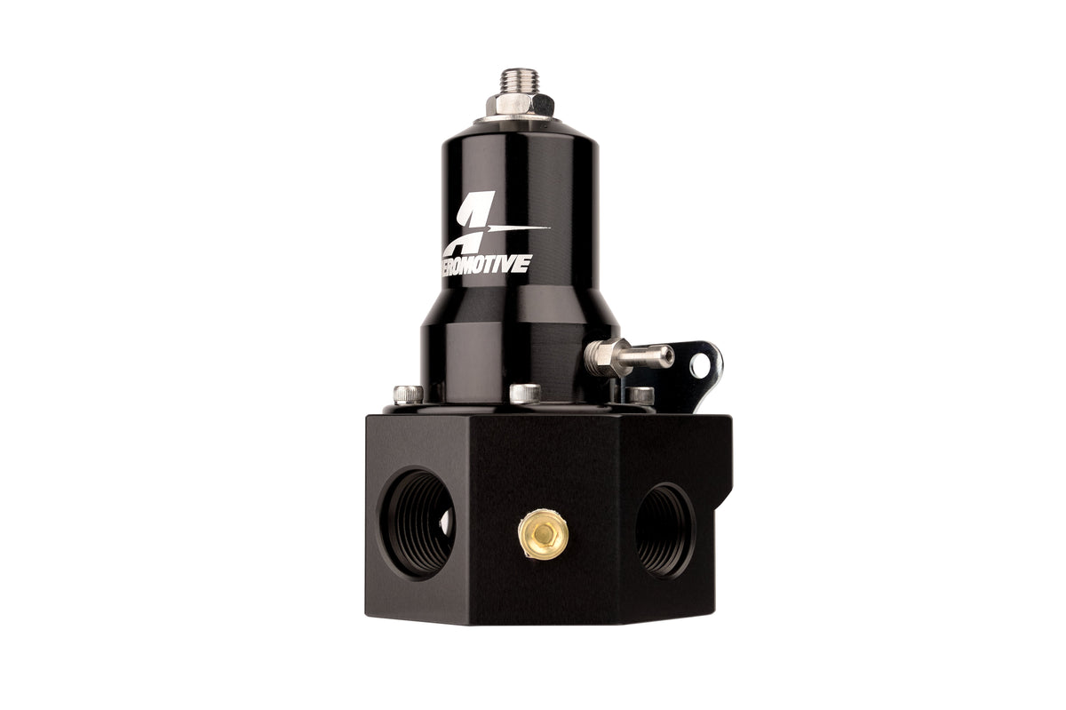 Aeromotive Adjustable Fuel Pressure Regulator 30-120PSI .313 Valve -3x -8 / 1x -10 Inlet -10 Return - 13145