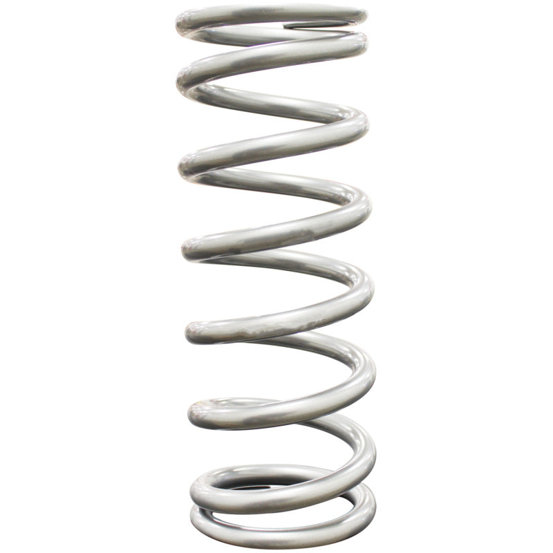 QA1 2-1/2in ID High Travel Spring - 9in Length x 400lbs/in - Silver Powder Coated - 9HT400