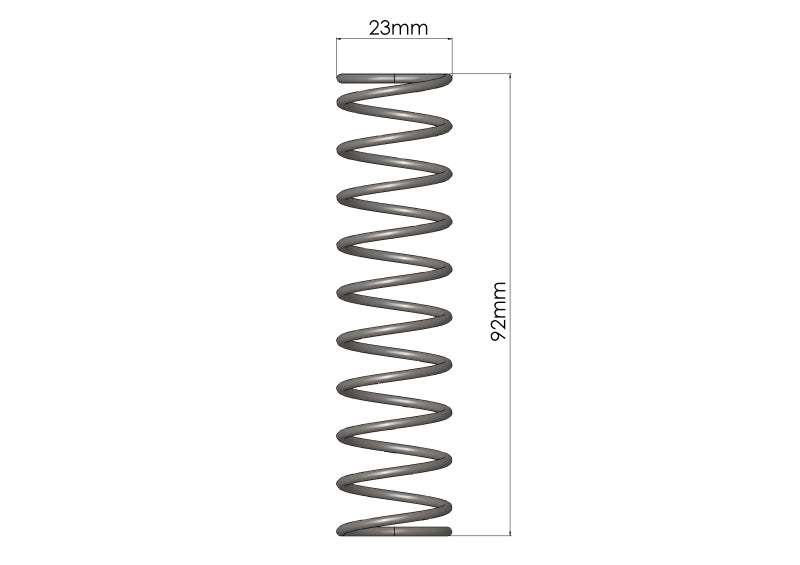 GFB Standard Spring (used in all valves except 1002) - 6115 by Go Fast Bits - angle view
