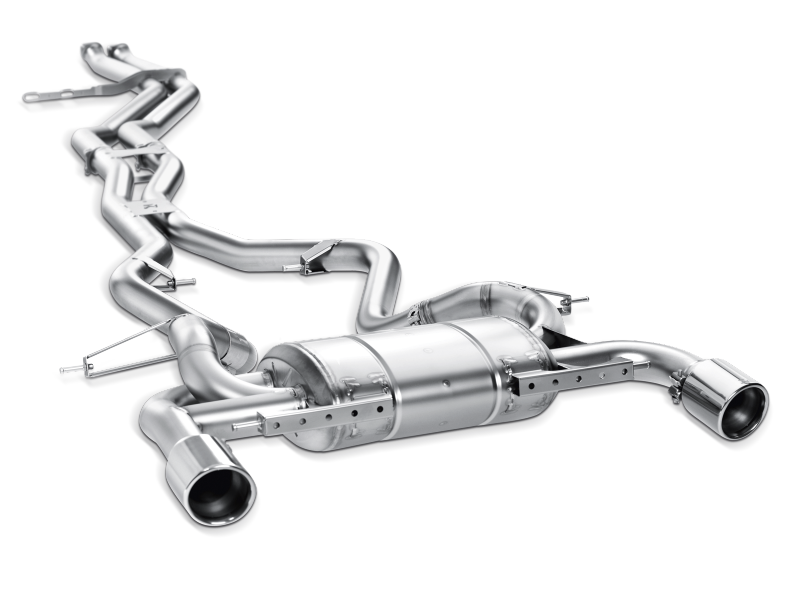 Akrapovic 07-12 BMW 335i (E90 E91) Evolution Line Cat Back (Titanium) w/ Titanium Tips - S-BME90/91/335
