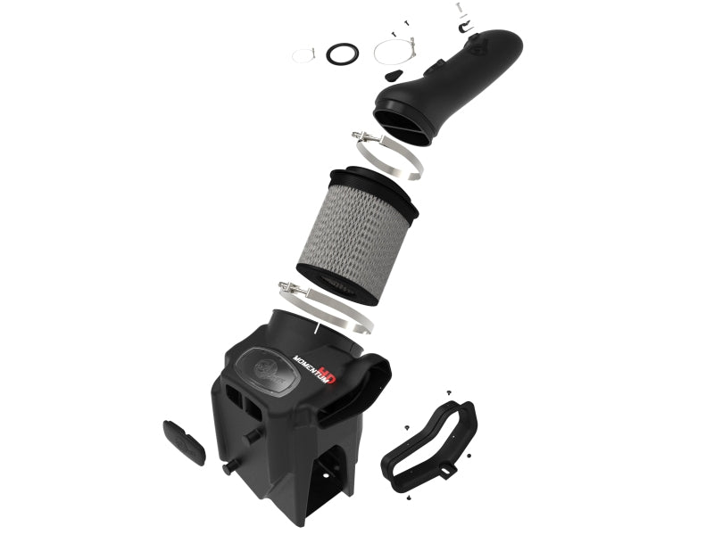 aFe 20-24 Ford Diesel Trucks V8-6.7L (td) Momentum HD Cold Air Intake System w/ Pro DRY S Filter - 50-70007D-1