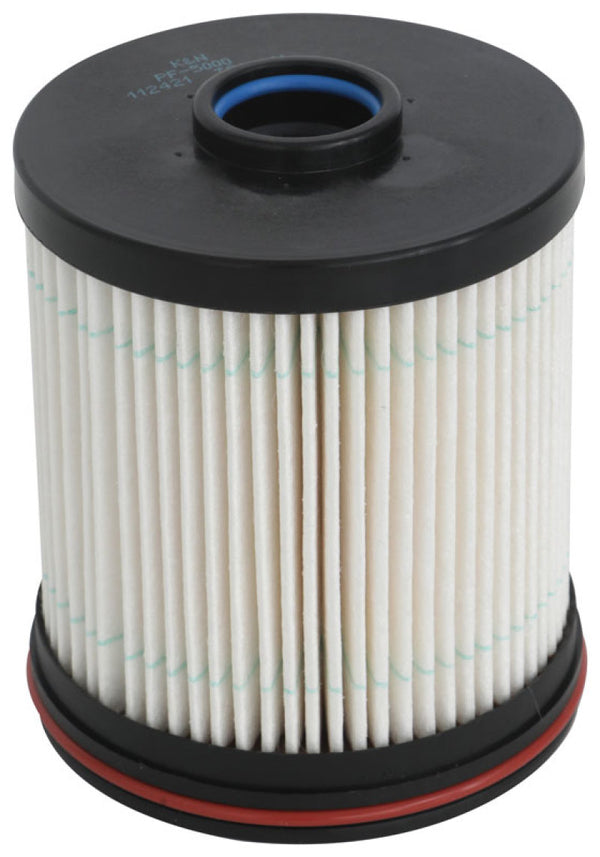K&N 40.016in Length 3.438in OD Universal Replacement Fuel Filter - PF-5000 for 2017-2025 Chevrolet Silverado 2500 - front vie