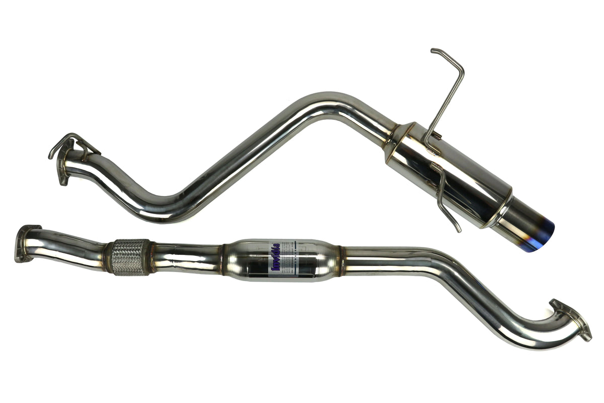 Invidia 08-09 WRX Sedan 76mm (101mm tip) N1 Titanium Tip Cat-back Exhaust - HS08SW4GTT