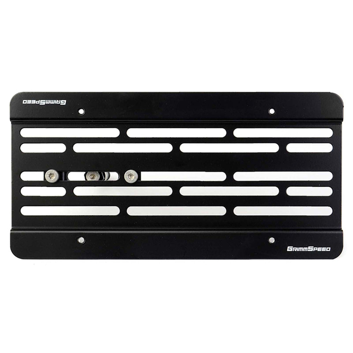 GrimmSpeed 02-07 WRX/STi /05-06 Saab 9-2X License Plate Relocation Kit - GRM094005